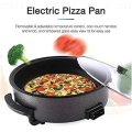 1500W RAF Electric Pizza Pan - Non Stick Coating - Easy to Clean