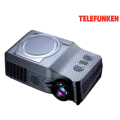 Telefunken Projector with DVD Player - Up to 150inch Projection Size