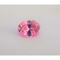 Cubic Zirconia 3.33Cts Pink Oval Cut** Master Cut**