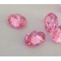 Cubic Zirconia 3.33Cts Pink Oval Cut** Master Cut**