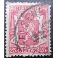 Belgium 1936 New daily stamps 25C used