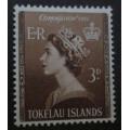 Tokelau Islands 1953 Coronation of Queen Elizabeth II 3d mint
