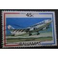 Bahamas 1987 Airmail - Aircraft 45c used