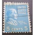 United States Postage 1938 -1939 Presidential issue 5c used