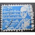 United States Postage 1972 Prominent Americans - Benjamin Franklin 7c used