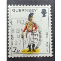 Guernsey 1976 Military Uniforms 7P used
