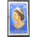 Guernsey 1976 Silver Jubilee of the Accession of H.M. Queen Elizabeth II 7P used
