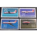 DDR  1969 Aviation - Airplanes and Helicoptors set UMM