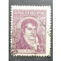 Argentina 1945 -1947 Defintive Issues - Personalities, Not Watermarked 1/2C used