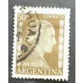 Argentina 1952 Eva Peron 50C used