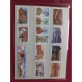 Stamp SWA set 1981 complete mnh on stocksheet