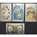Mauritius 1978 Maps and Historical Events Part set fine used