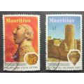 Mauritius 1976 Preservation of Moenjodaro by UNESCO pat set used