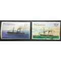 Mauritius 1976 Mail Ships Part set used