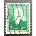 Norway 1946 King Haakon VII 1 Kr used