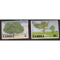 Zambia 1976 World Forestry Day 4 and 10n used
