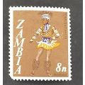 Zambia.1964 Local Motifs 8d MNH