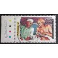 Zambia.2000 The 50th Ann of the Death of Mahatma Gandhi, Issues of 1998 Surcharged  1500/500K used