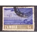 Zambia 1967 Opening of Lusaka International Airport 6d used