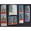 Zambia 1973 Prehistoric Animals - Fossils from the Luangwa Area set MNH