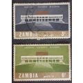 Zambia 1967 National Assembly Building set used and unused