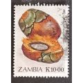 Zambia 1989 Wild Fruits K100.00 used