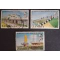 Zambia 1974 The 10th Anniversary of Independence Part set used