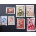 Argentina 7 assorted stamps