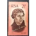 RSA 1967 The 450th Anniversary of Reformation 21/2c unused