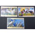 Senegal 1974 Airmail - Birds of Djoudj Park Part set used