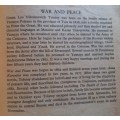 Leo Tolstoy`s War and Peace - Translated by Constance Garnett - Softcover - 1313 Pages