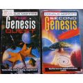The Genesis Quest & Second Genesis - 2 Books - Donald Moffitt - Softcover - Science Fiction