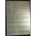 1983 Ciskei Indigenous Forests First-day Sheet 1.5.5