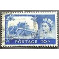 Great Britain 1955 -1958 Castles 10/- Used