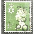 Northern Ireland 1974 Queen Elizabeth II - New Value 31/2d used