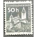 Czechoslovakia 1963 Castles 50h used