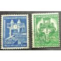 Czechoslovakia 1961 The 3rd Five Year Plan 20h & 60h used