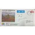 AVIATION 1987 NAMIB AIR FLIGHT COVER # 26 - UPINGTON - WINDHOEK - SIGNED BY 2