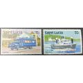 St. Lucia 1980 -1984 Transport Part set used