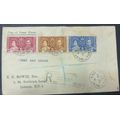 LEEWARD ISLANDS- 1937 KING GEORGE VI CORONATION FDC