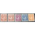 St Lucia 1938-48 KG VI part set MNH