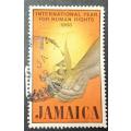 Jamaica 1968 International Year for Human Rights 1/- used