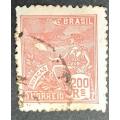 Brazil 1931 Industry & Culture - New Watermark 200 R used