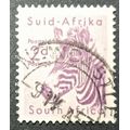 Union of South Africa 1954 Local Animals Zebra 2d used