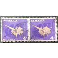 Jamaica 1964 Local Motifs 4d pair used