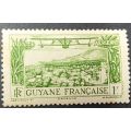French Guyane 1933 Airmail - Cayenne 1F unused