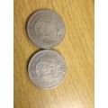 SOUTH AFRICA 2 SHILLINGS