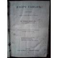 Aesop`s Fables by Thomas James. H/C 1852