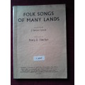 Folk songs of many lands collected by J.Spencer Curwen. S/C