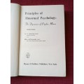 Principles of Abnormal Psychology by Maslow and Mittelmann. Revised ed 1951. H/C. 665 pp.